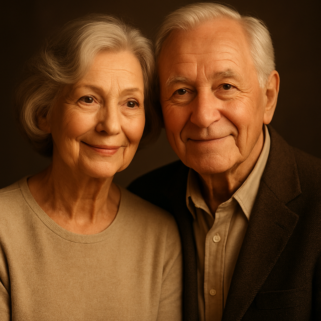 Grandparents portrait